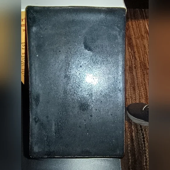 Unique Vtg 90s Modern Geometric Artisan Ceramic Book Ends, Handmade - Picture 8 of 15